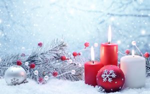 Sfondo-candele-di-natale-e-neve-inverno